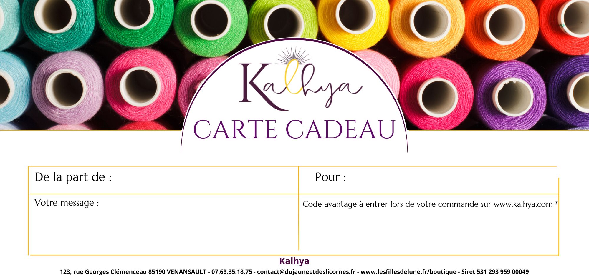 Carte Cadeau