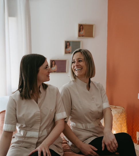 Élodie et Céline, expertes en drainage lymphatique