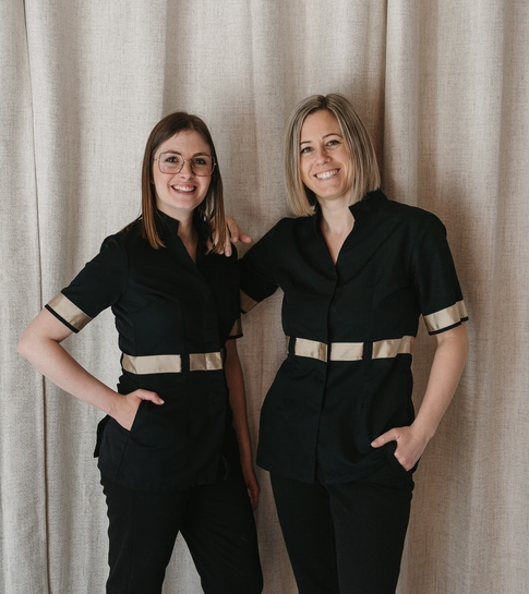 Élodie et Céline, expertes en drainage lymphatique