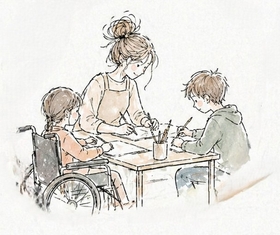 Atelier de dessin adapté en IME
