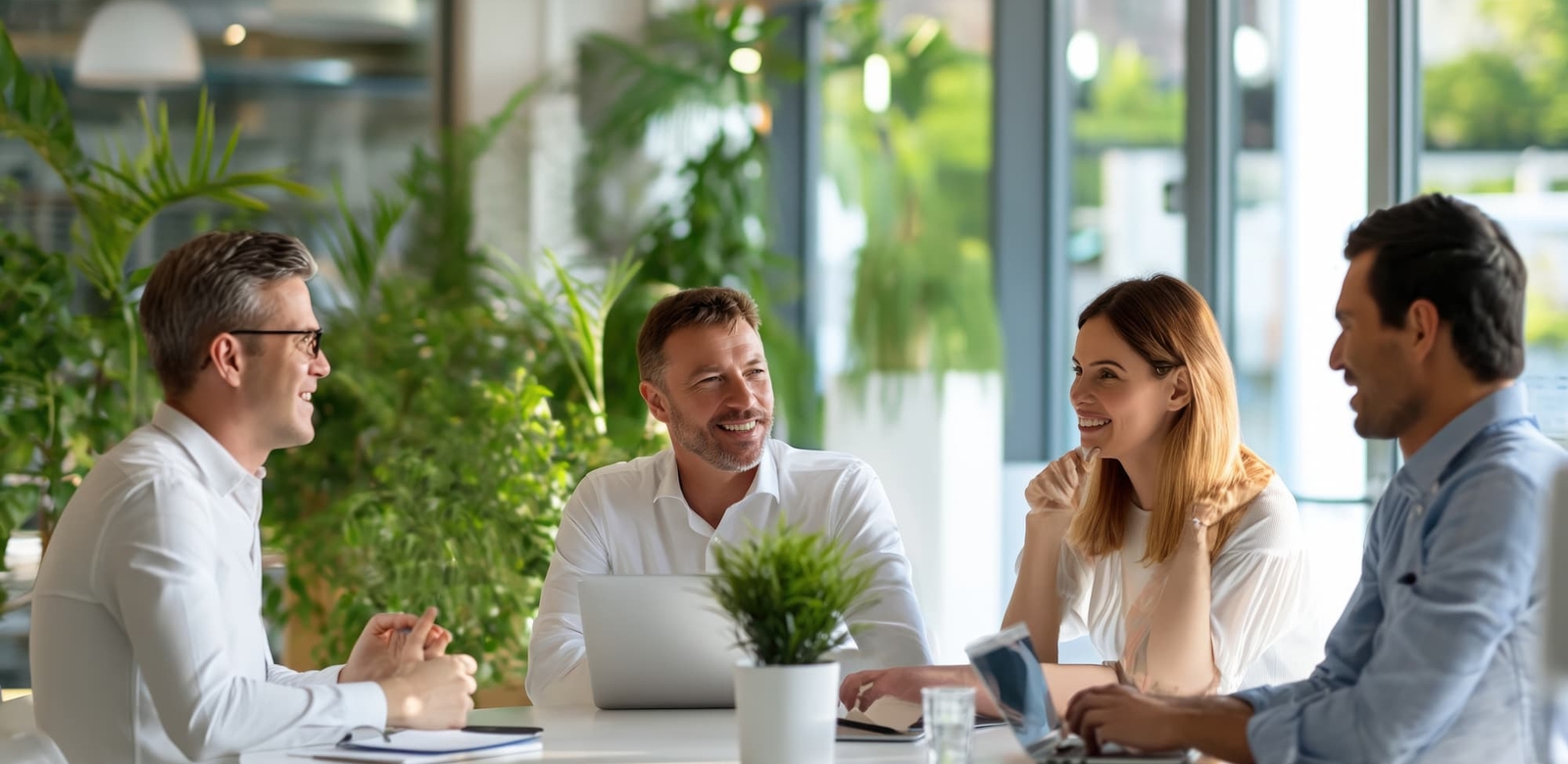 Réunion de formation entre conseillers en gestion de patrimoine