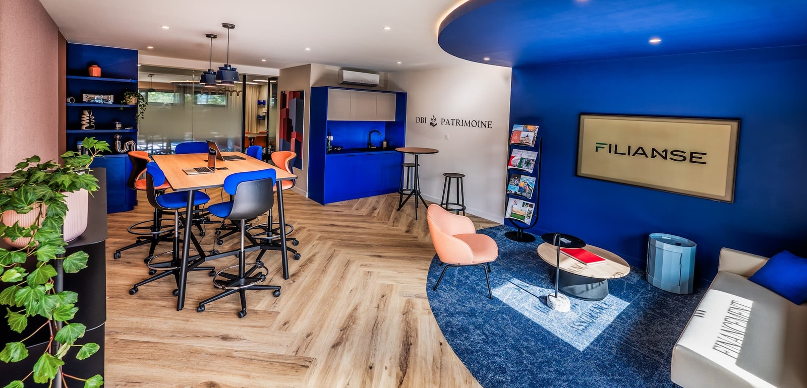 Bureaux du cabinet de conseil financier DBI Patrimoine à Nantes