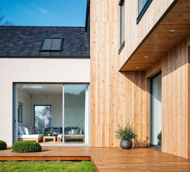 Extension d'une maison en Vendée
