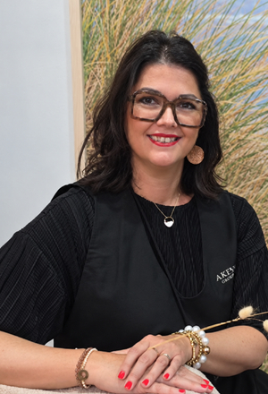 Amelie, co-gerante de l'institut Terre de Beaute