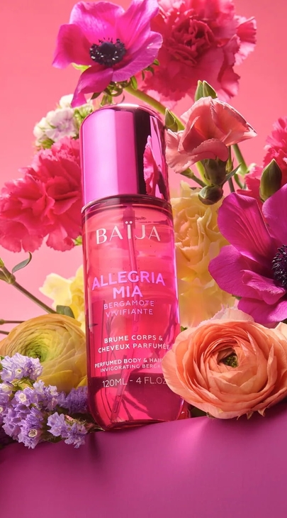 Huile sèche parfumée Voile de Mimosa Artemia Cosmétiques, avec des fleurs d'immortelle