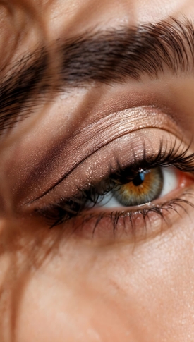 Ras de cils en maquillage semi-permanent pour intensifier le regard