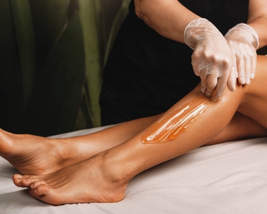 Jambes douces après une épilation à la cire Epiloderm