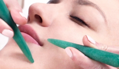 Soin du visage Ambre Bleu Organics Bio a l'institut Terre de Beaute a Venansault