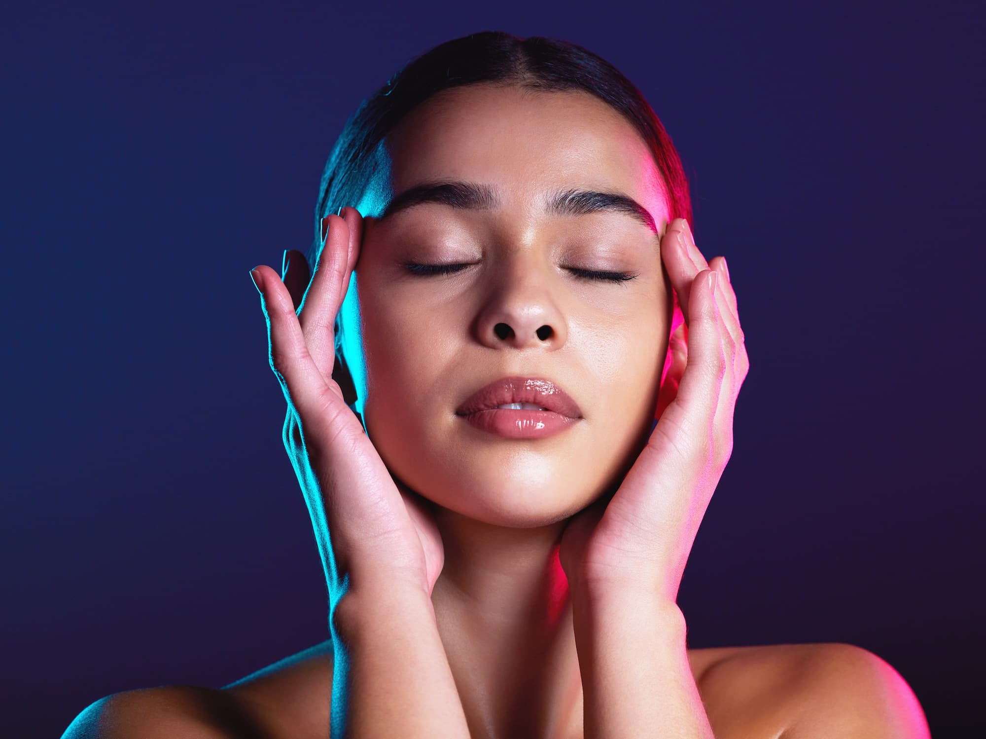 Soin du visage Ambre Bleu Organics Bio a l'institut Terre de Beaute a Venansault