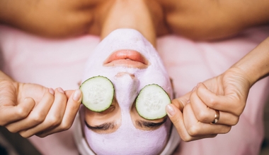 Soin du visage Ambre Bleu Organics Bio a l'institut Terre de Beaute a Venansault
