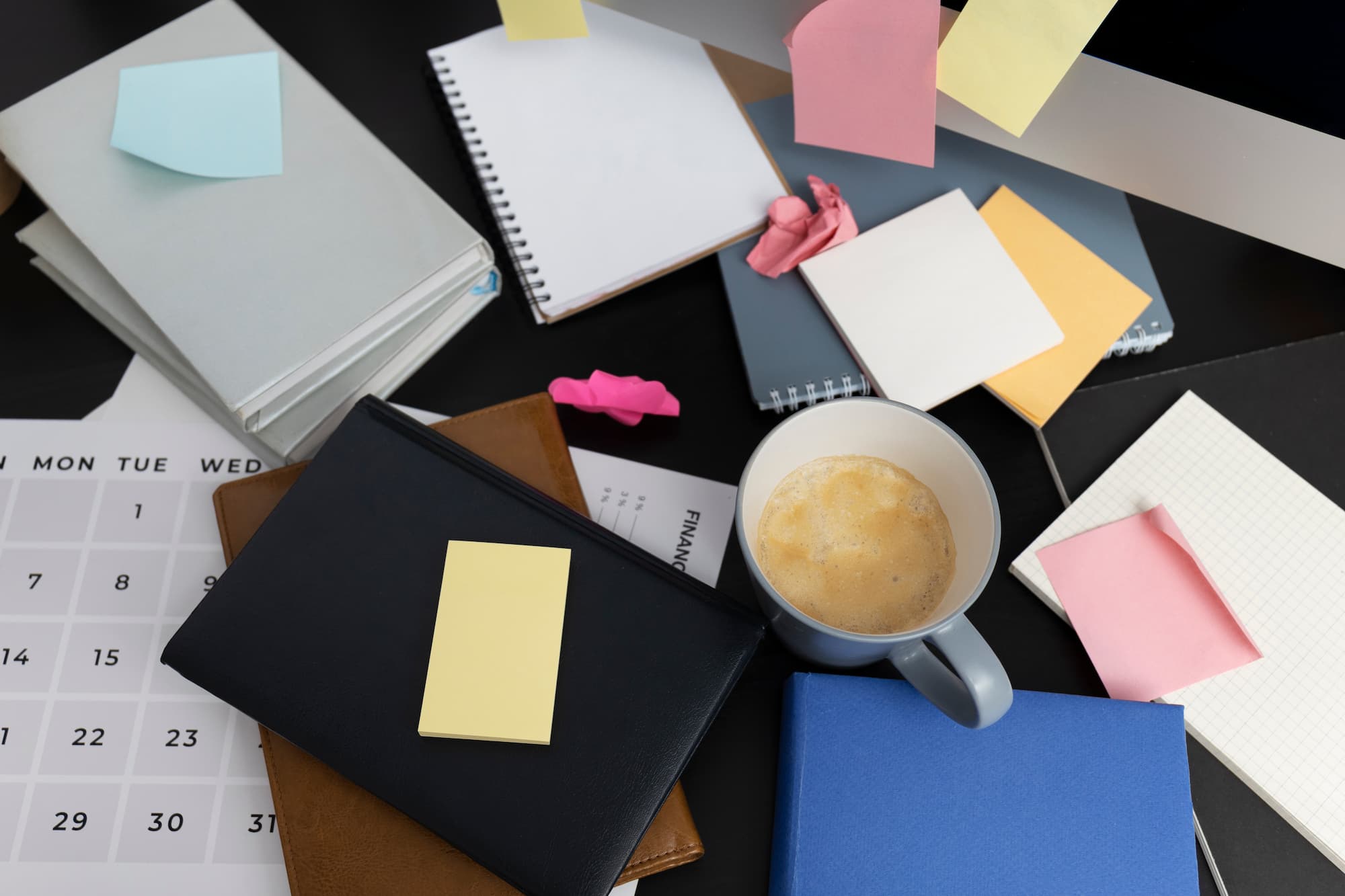 Bureau désorganisé