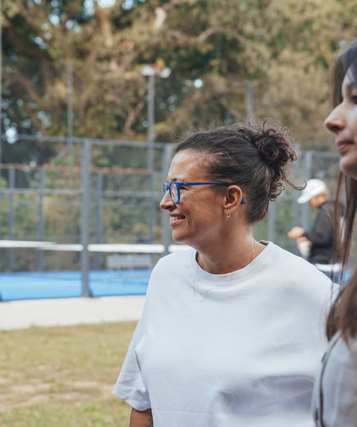 Cécile durant une rencontre au Spot Sablais