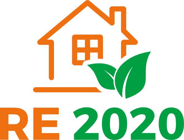 Logo RE2020, réglementation environnementale