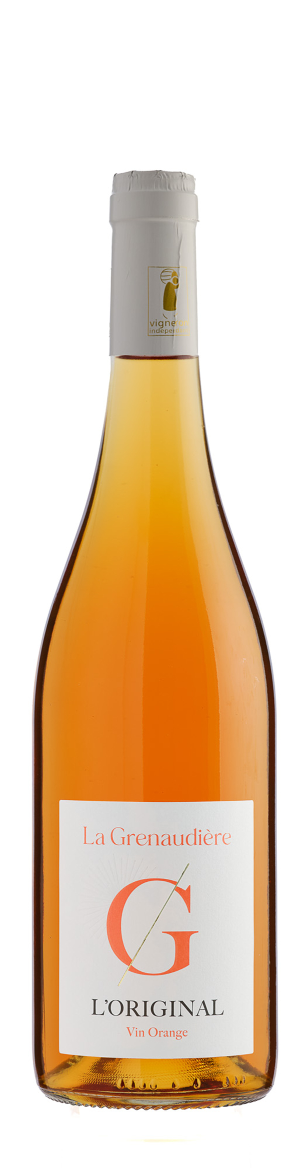 bouteille vin orange vin blanc de maceration l original domaine de la grenaudiere