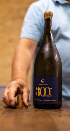 Bouteille de la cuvée 300e récolte du domaine