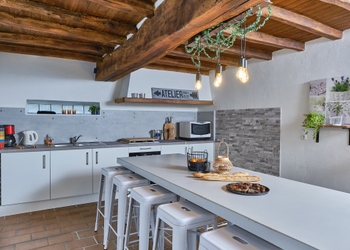 Cuisine du grand gîte de groupe CapKala