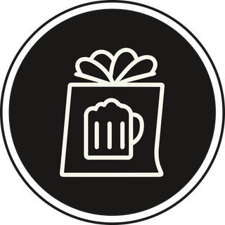 Icône de bière à offrir