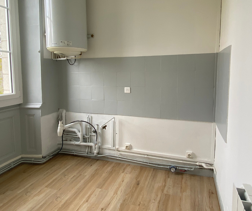 Home staging Nantes sud espace cuisine non aménagée