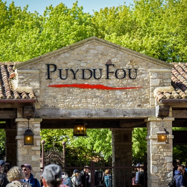 Entrée du puy du fou