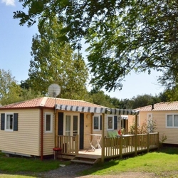 Exterieure mobil home camping vendee