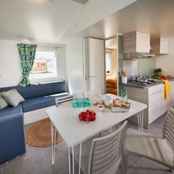 Le village de florine vue du ciel