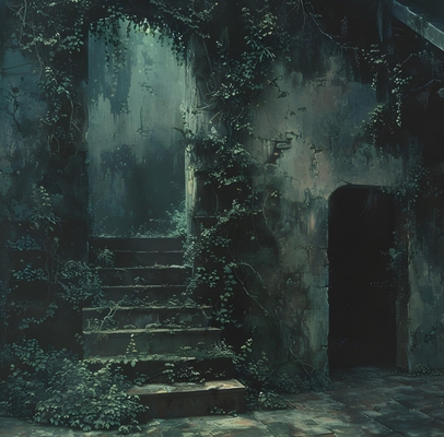 Illustration scénario baba yaga