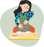 dessin poterie