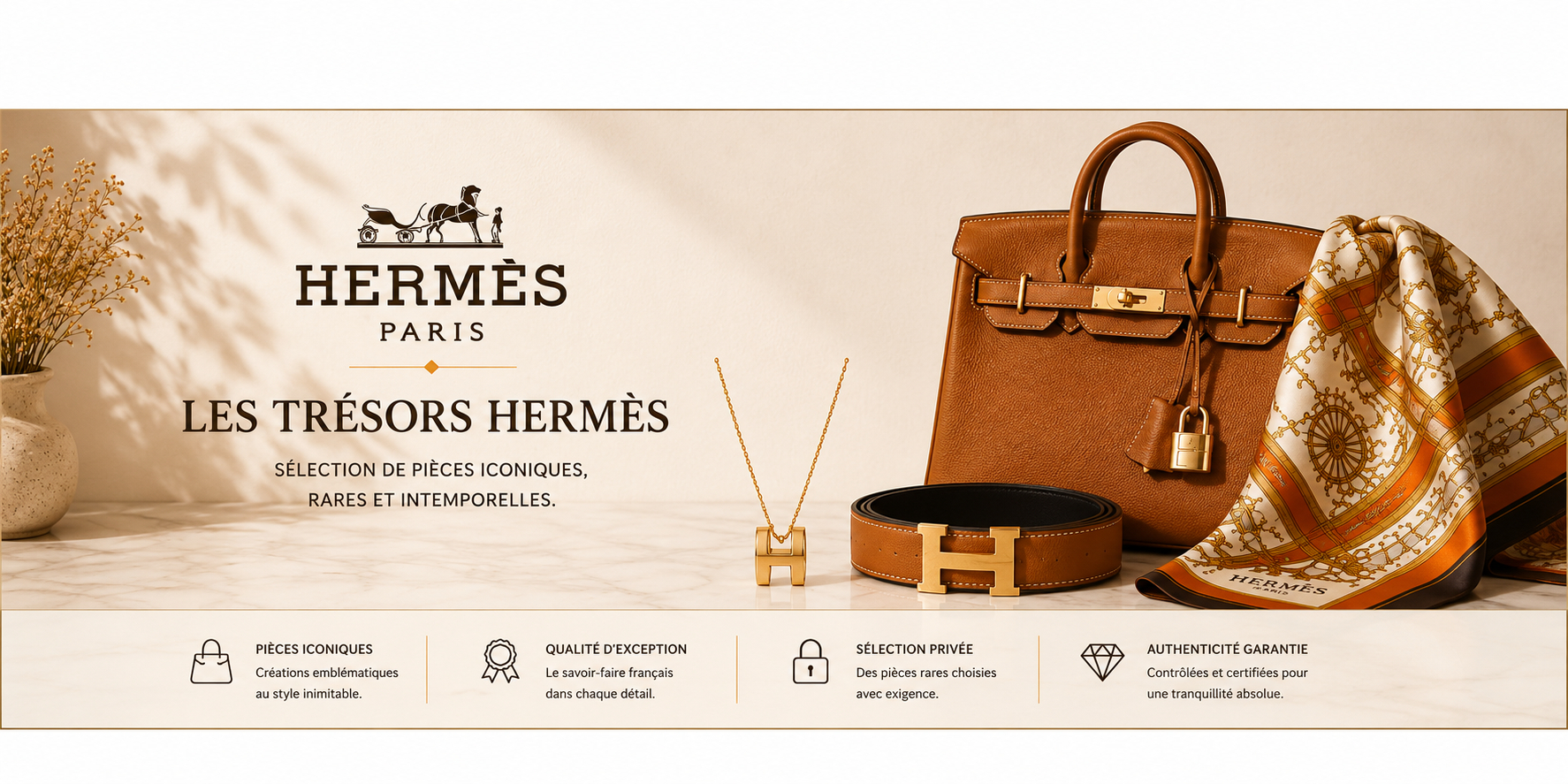 Collection Hermès – L’élégance intemporelle du luxe français