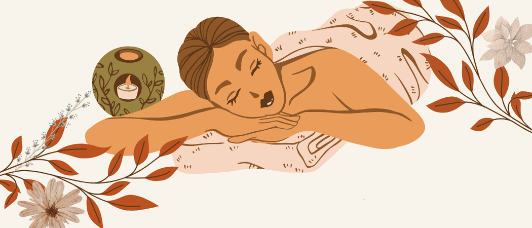 Illustration de massage