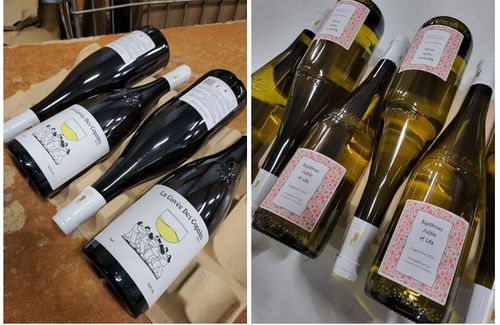 Vins avec cuvées personnalisées