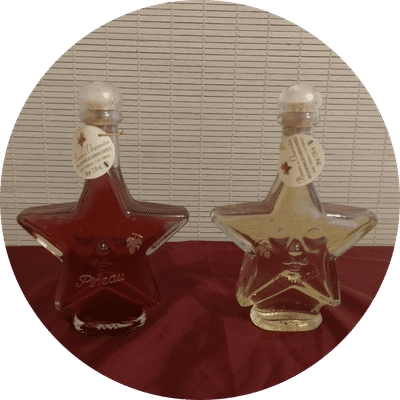 Cognac dans des bouteilles personnalisées