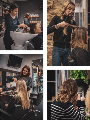 Coiffure pour femmes chez les Essentielles à la Roche sur Yon