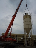 levage d'un silo